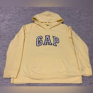 GAP Women's Yellow Hoodie